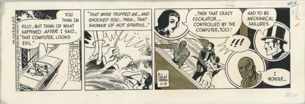 Mandrake The Magician Strip du 18 FEB 1974
