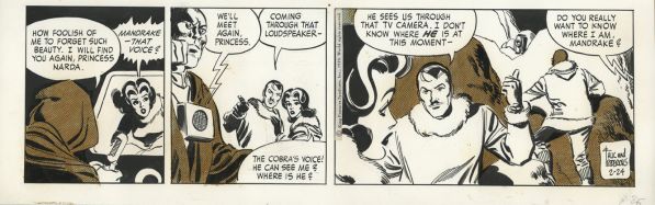 Mandrake The Magician, Strip du 24 F&eacute;vrier 1970