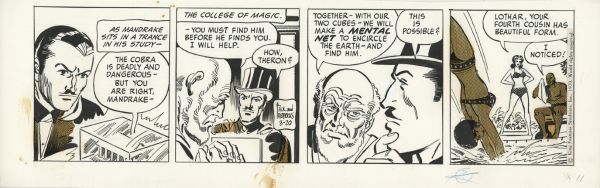 Mandrake The Magician, Strip du 20 Mars 1970
