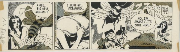 Mandrake The Magician Strip du 2 avril 1974