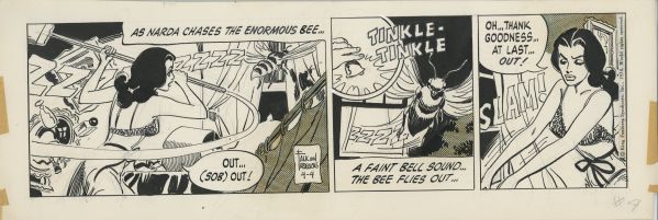 Mandrake The Magician Strip du 4 avril 1974