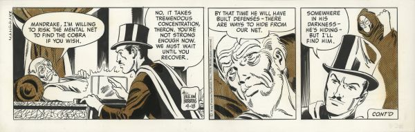 Mandrake The Magician, Strip du 18 Avril 1970