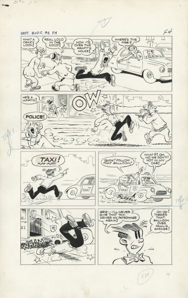 Blondie and Dagwood, Flying High, Issue 2, p.4