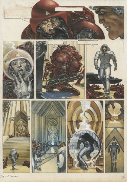 La caste des M&eacute;ta-Barons, Tome 2 "Honorata la Trisa&iuml;eule", Planche 19