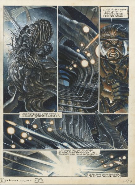 La caste des M&eacute;ta-Barons, Tome 3 "Aghnar le bisa&iuml;eul", Planche 20