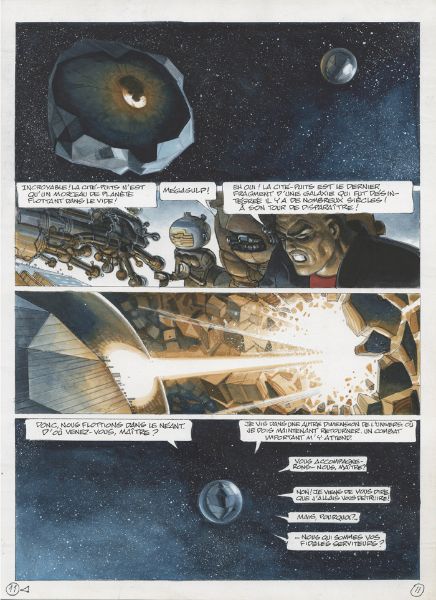 La caste des M&eacute;ta-Barons, Tome 6 "Do&ntilde;a Vicenta Gabriela de Rokha l'A&iuml;eule", Planche 11