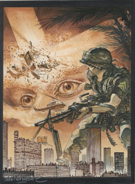 The Eyes of the Apocallipsis, Cover Illustration