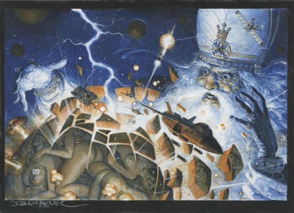 Illustration, Yonesse I: Le jard&iacute;n de Sulorum, Double Cover Illustration
