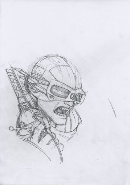 Crayonn&eacute;, Zorro:The Movie, Preliminary character design