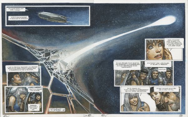 Le quatri&egrave;me pouvoir, Tome 3 "Enfer Vert", Planches 60 & 61