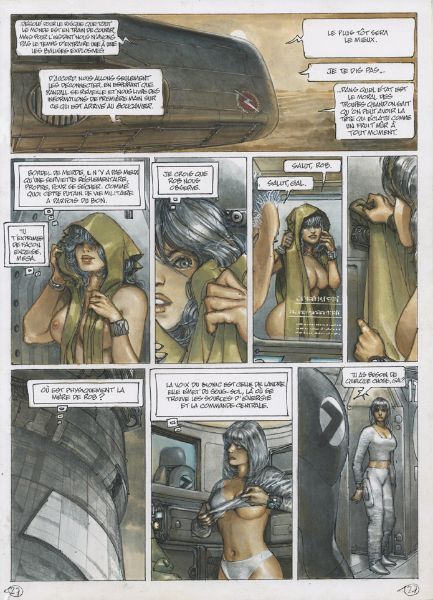 Le quatri&egrave;me pouvoir, Tome 4 "L'ile D-7", Planche 27