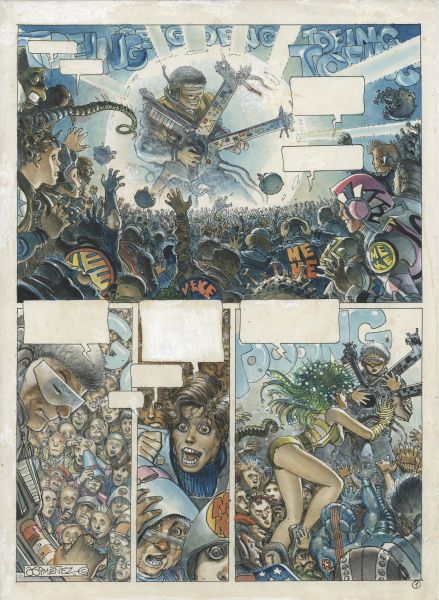 L&eacute;o Roa, Tome 2 "L'Odyss&eacute;e &agrave; contretemps", planche 1