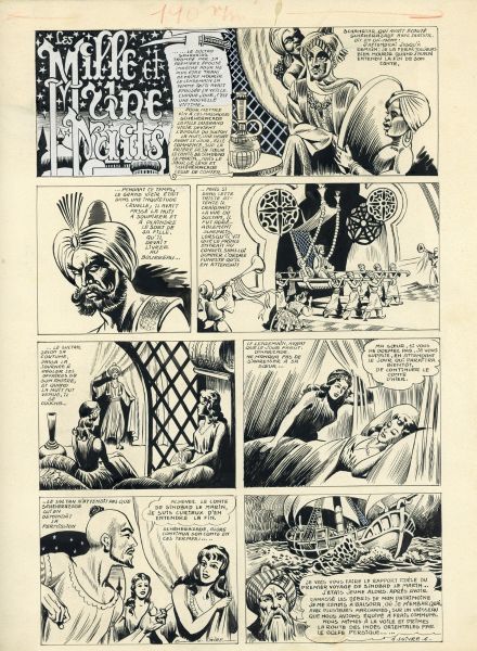 Les Mille et Une Nuits, Planche 6