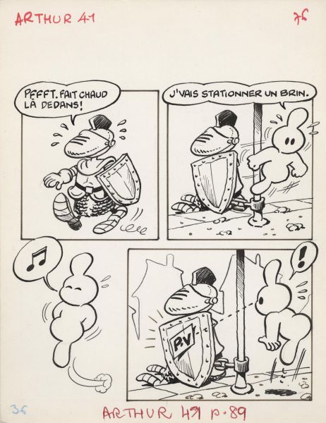 Arthur le Fantome justicier (Parution Arthur le Fantome justicier Poche N&deg;41, page 89)