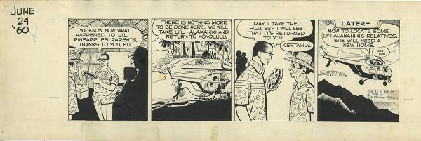 Dick Tracy, strip du 24 Juin 1960
