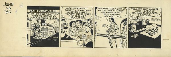 Dick Tracy, strip du 25 Juin 1960