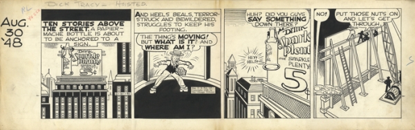 Dick Tracy, strip du 30 aout 1948