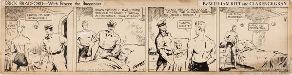 Brick Bradford, Strip du 19 Novembre 1934