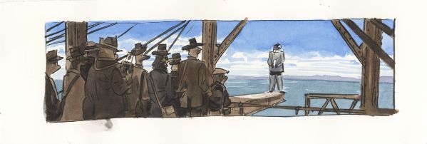 Blacksad, Tome 6 : Alors, tout tombe &bull; Premi&egrave;re partie, Recherche de case, case n&deg;1 planche 14