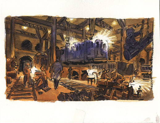 Blacksad, Tome 6: Alors, tout tombe • Première partie, Recherche de case, case n°5  planche 18