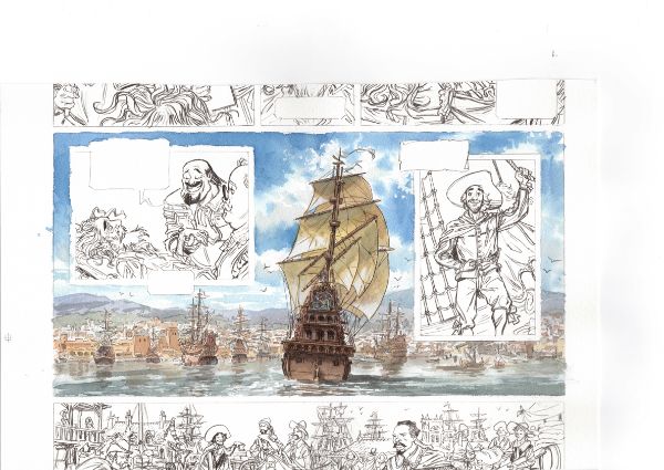 Les Indes Fourbes, recherche couleurs