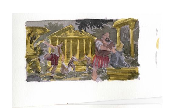 Les Indes Fourbes, recherche couleurs