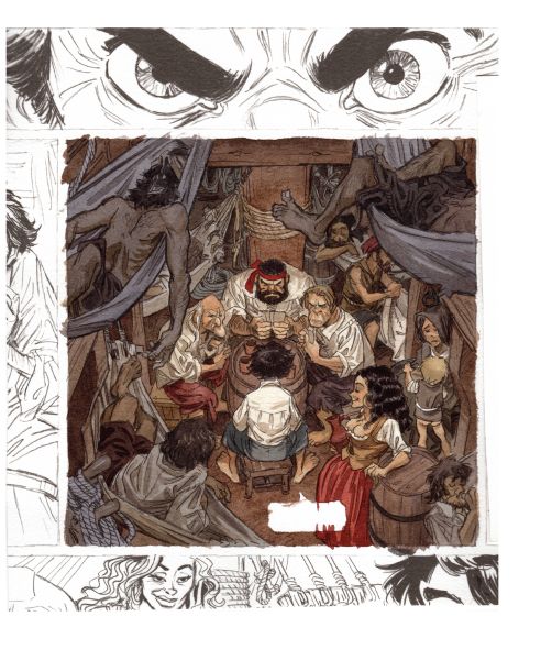 Les Indes Fourbes, recherche couleurs