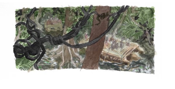 Les Indes Fourbes, recherche couleurs