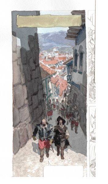 Les Indes Fourbes, recherche couleurs