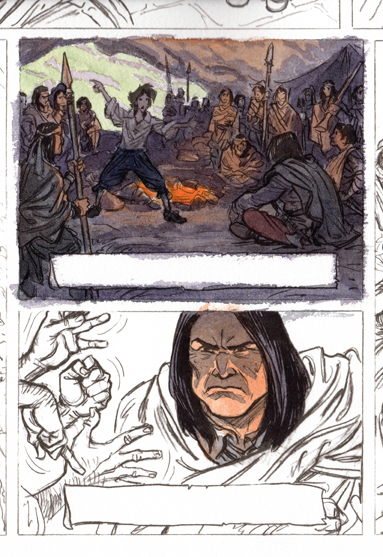 Les Indes Fourbes, recherche couleurs