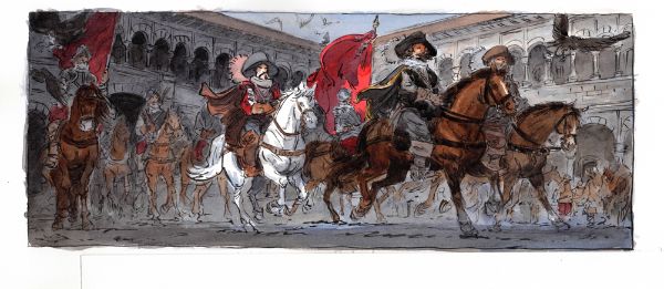 Les Indes Fourbes, recherche couleurs par Jean Bastide