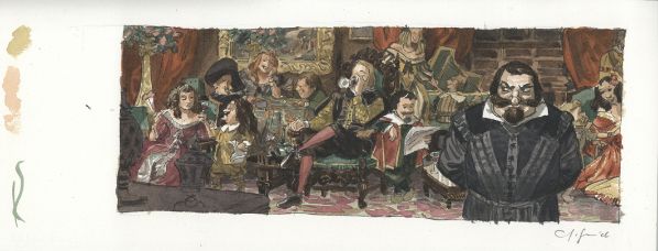 Les Indes Fourbes, recherche couleurs