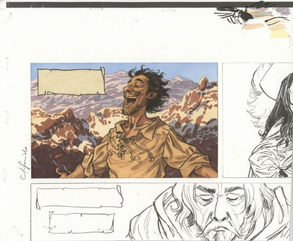 Les Indes Fourbes, recherche couleurs