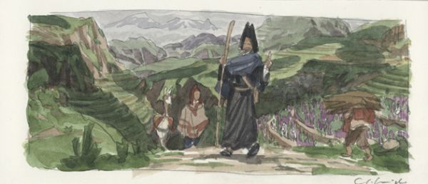 Les Indes Fourbes, recherche couleurs