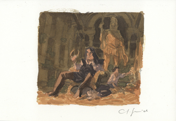 Les Indes Fourbes, recherche couleurs