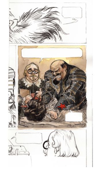 Les Indes Fourbes, recherche couleurs planche 013