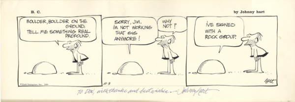 strip du 3 octobre 1969
