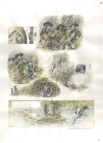 Le chat qui courait sur les toits, Planche 26, 2009