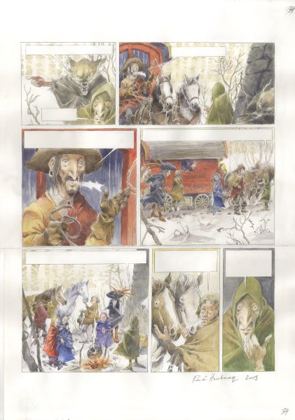 Le chat qui courait sur les toits, Planche 34, 2009