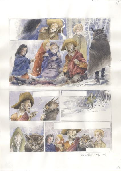 Le chat qui courait sur les toits, Planche 40, 2009