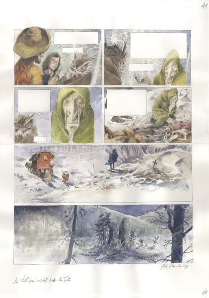 Le chat qui courait sur les toits, Planche 41, 2009