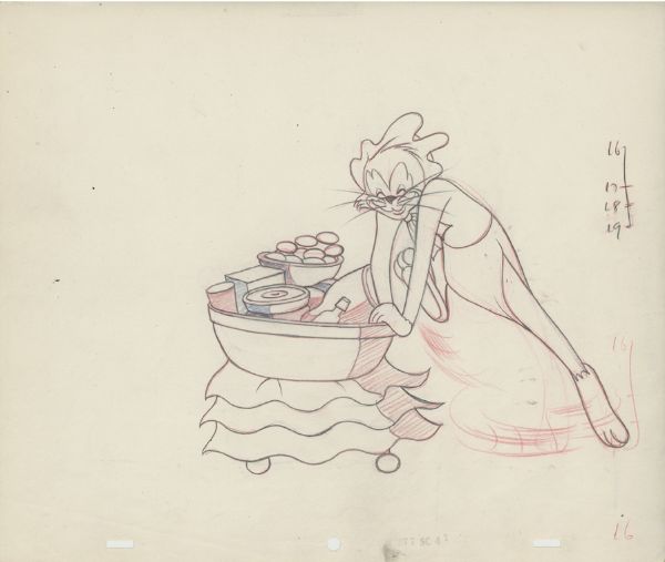 Dessin d'animation, Baby Butch, 1954