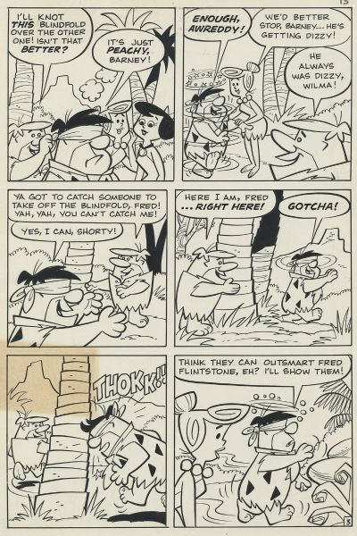 The Flintstones, Fred Finds a Friend, Page 3