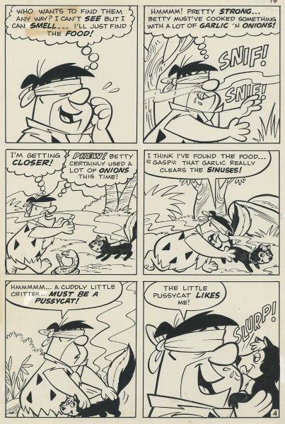 The Flintstones, Fred Finds a Friend, Page 4
