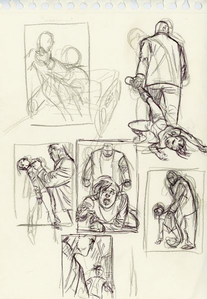 Millenium, Illustration N°62, Recherche de couverture (Tome 5)