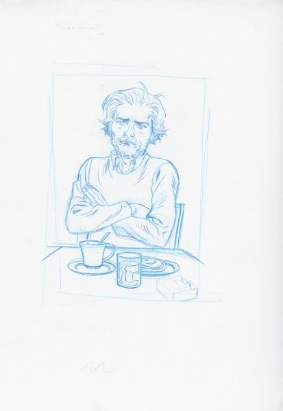 Millenium, Illustration N&deg;64, Recherche de case crayonn&eacute;e