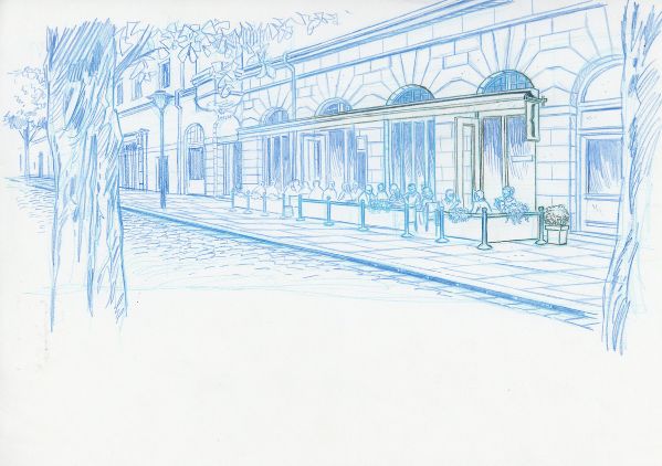 Millenium, Illustration N&deg;66, Recherche de case crayonn&eacute;e