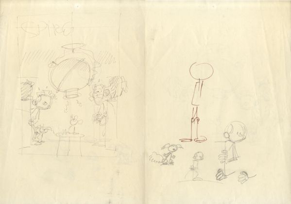 Projet de couverture Spirou