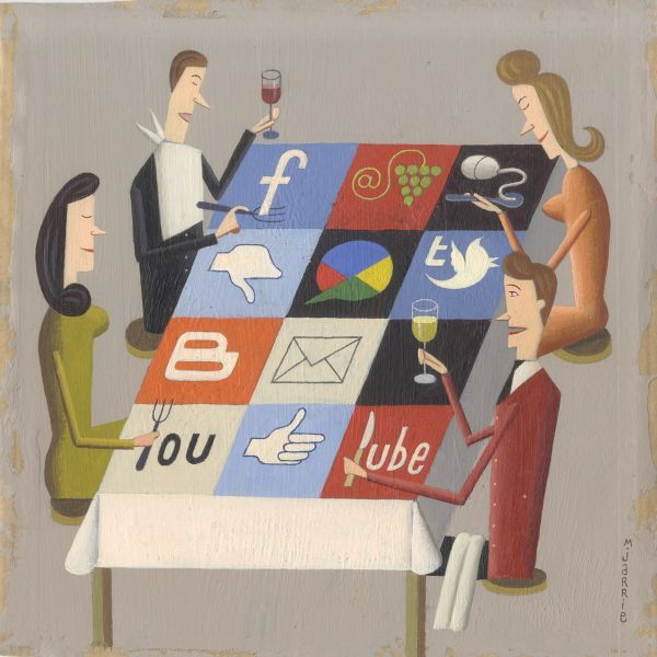 Les reseaux sociaux (Publication Le Nouvel Observateur)