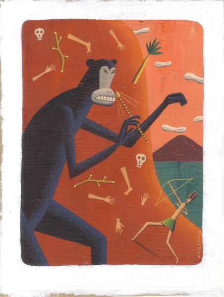 Contes des Ameriques, Les fleches du serpent , Le grand singe (Ed. Lito, 2005)